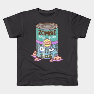 Zombie Brain Soup Kids T-Shirt